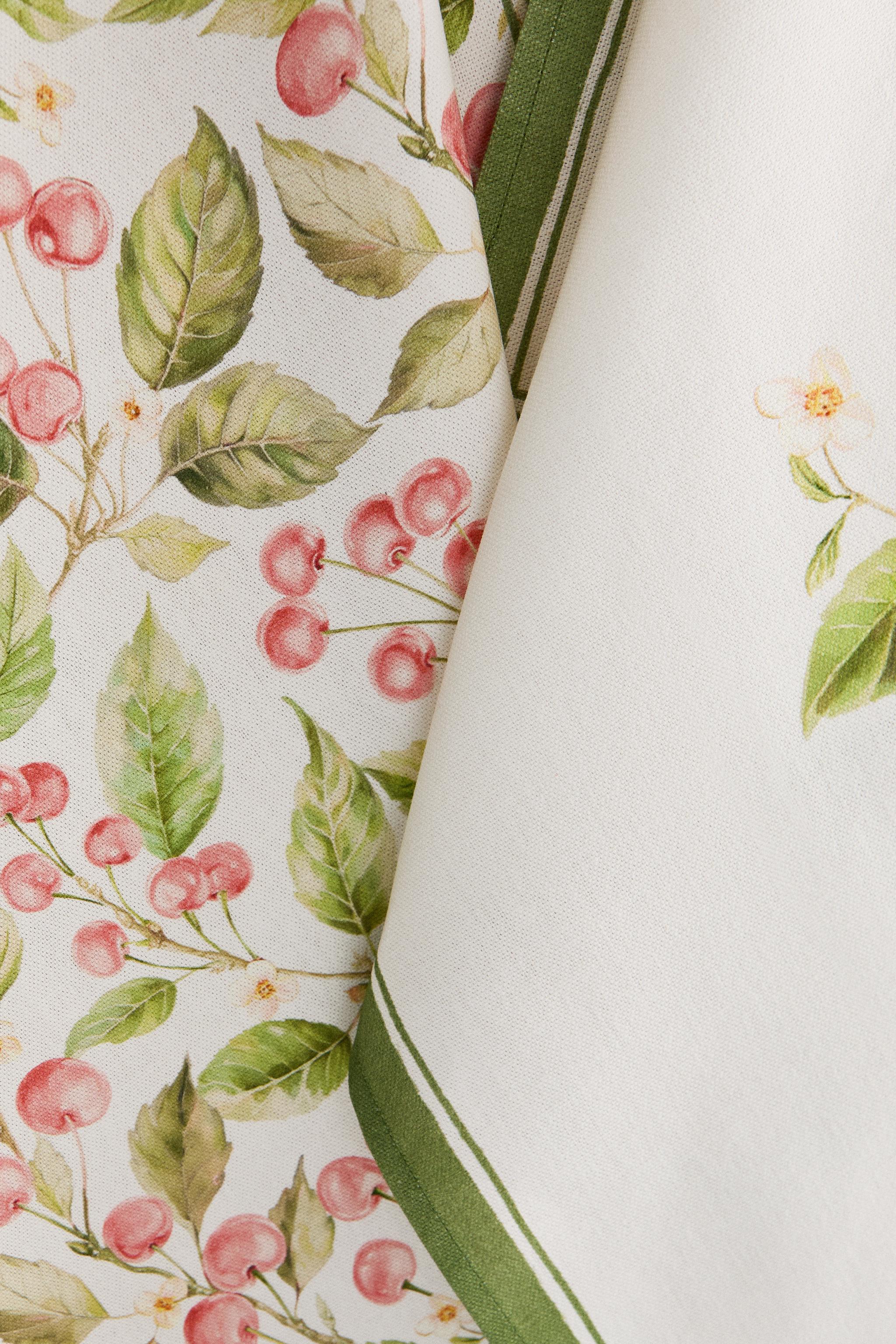 PACK OF CHERRY COTTON KITCHEN TOWELS (SET OF 2)